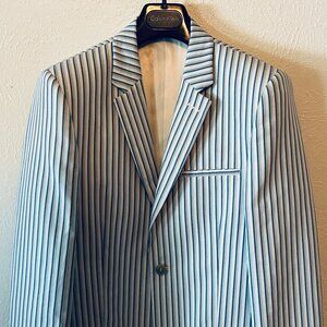 NWT Calvin Klein Collection Men's Striped Tailored Sportscoat